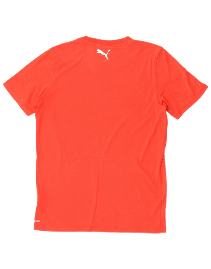 Tricou grafic Puma pentru bărbați Top mic, roșu, poliester