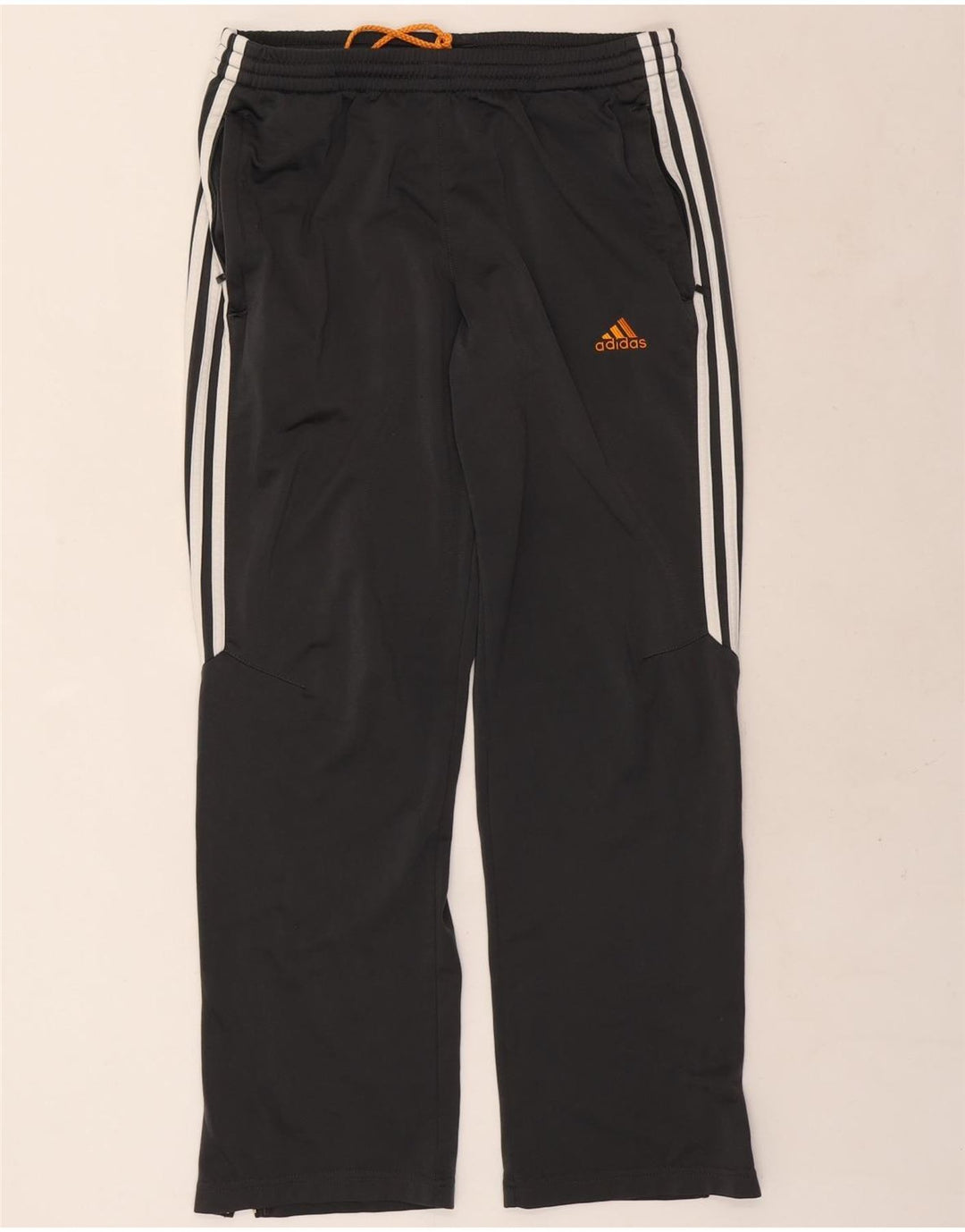 Pantaloni de trening Adidas pentru bărbați Marea Britanie 36/38 Poliester negru mic