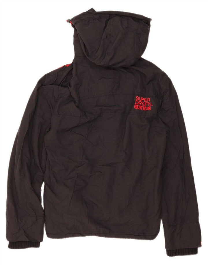 Superdry Windcheater Graphic Windbreaker Jachetă pentru bărbați UK 38 Medium Black