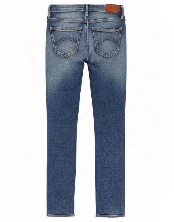 Tommy Hilfiger Womens High Rise Skinny Jeans W30 L30 Blue Cotton