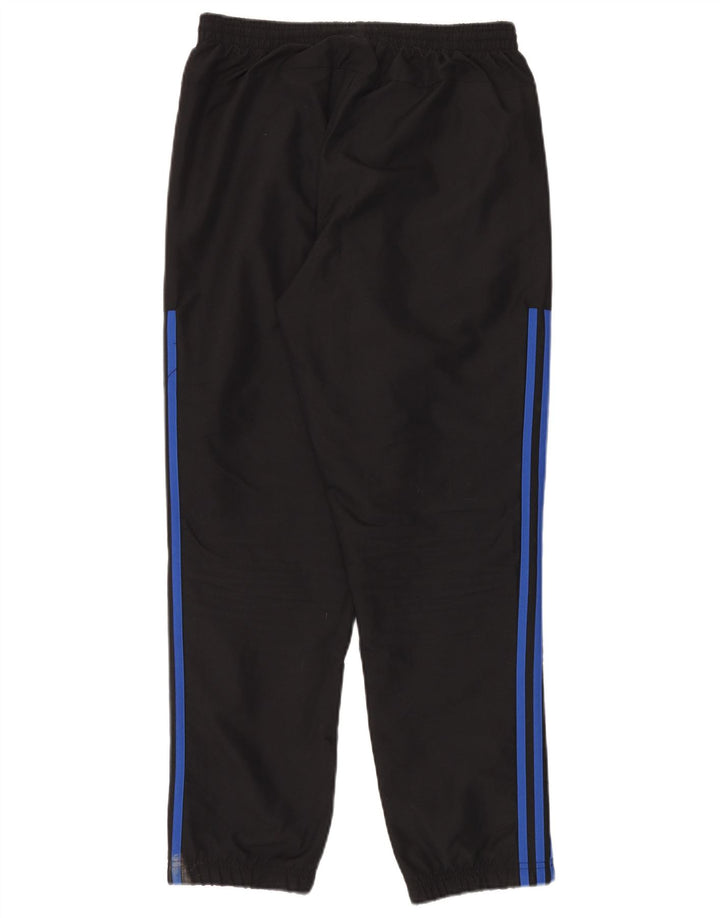 Pantaloni de trening Adidas pentru bărbați Joggeri poliester mediu negru