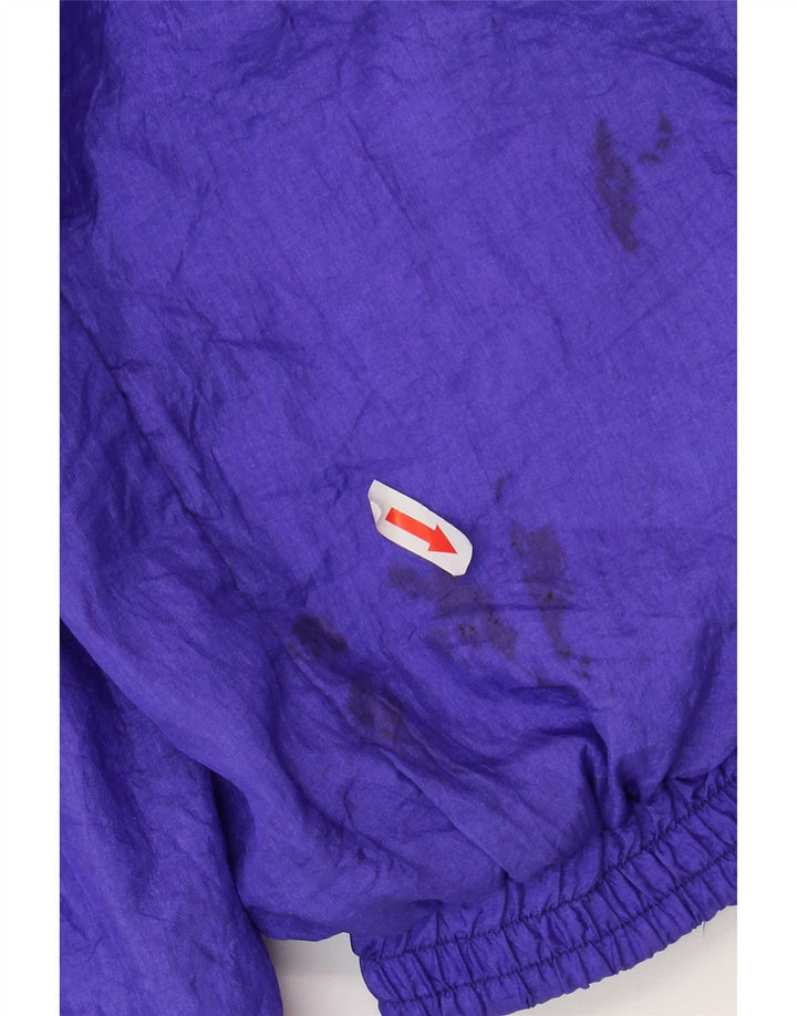 Pantaloni de trening pentru bărbați vintage Joggeri nailon violet mediu