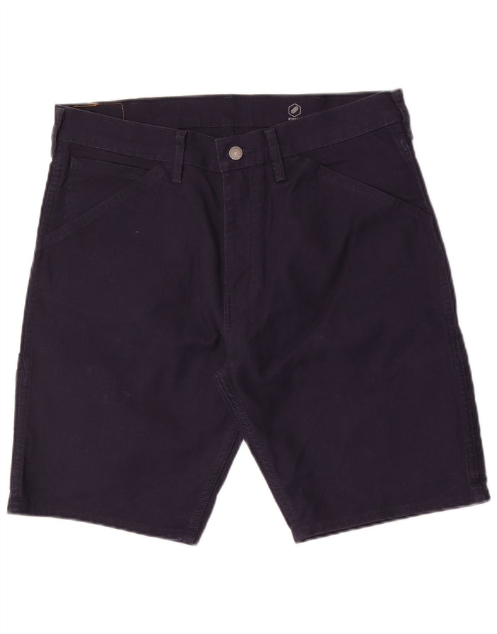 Pantaloni scurți casual Levi's 505 pentru bărbați W34 mari, bumbac bleumarin