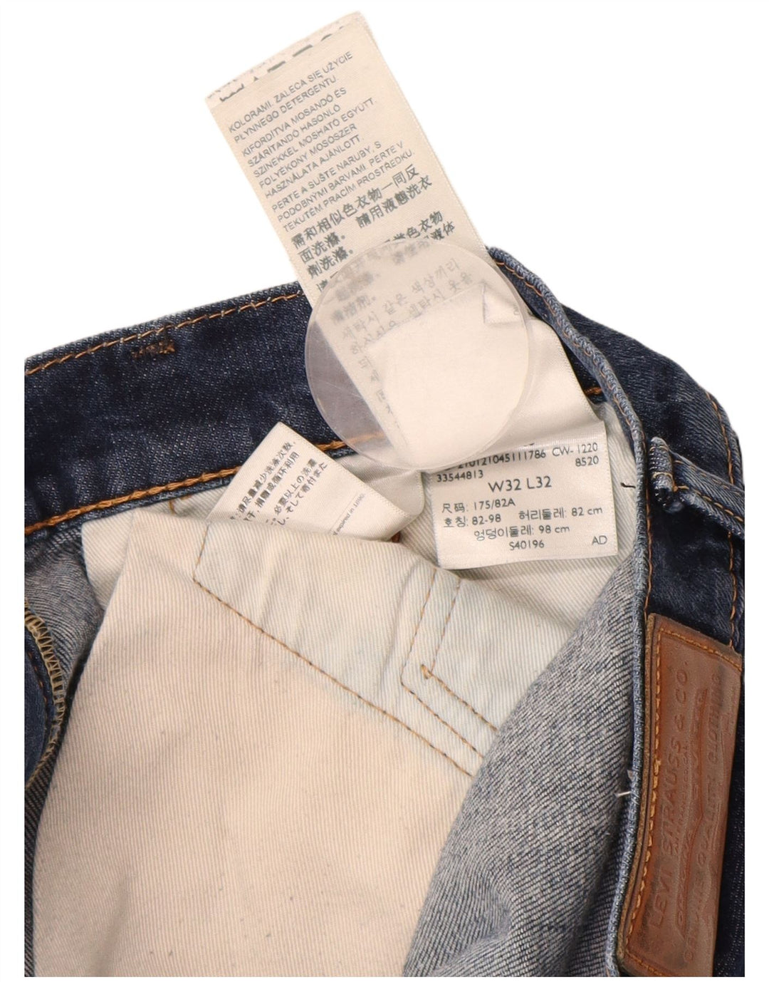 Blugi 511 Slim LEVI'S pentru bărbați W32 L30 Bumbac bleumarin