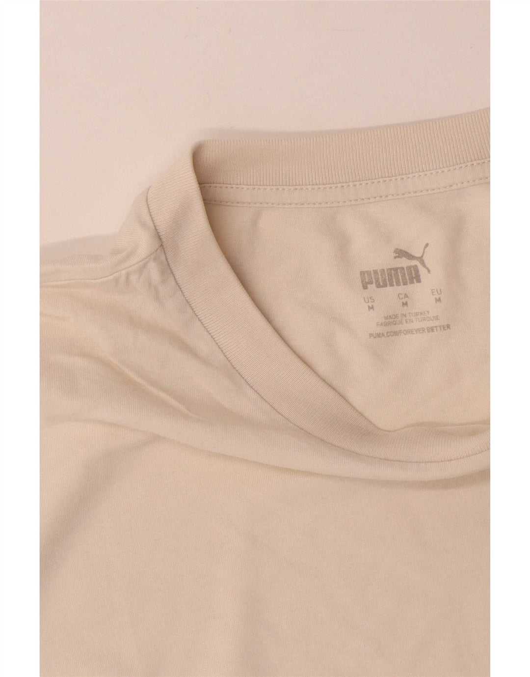 Tricou pentru bărbați Puma Top mediu din bumbac alb