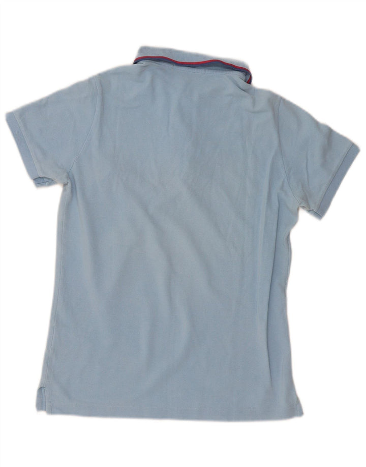 Fred Perry Cămașă Polo Slim Fit Bumbac Albastru Mic