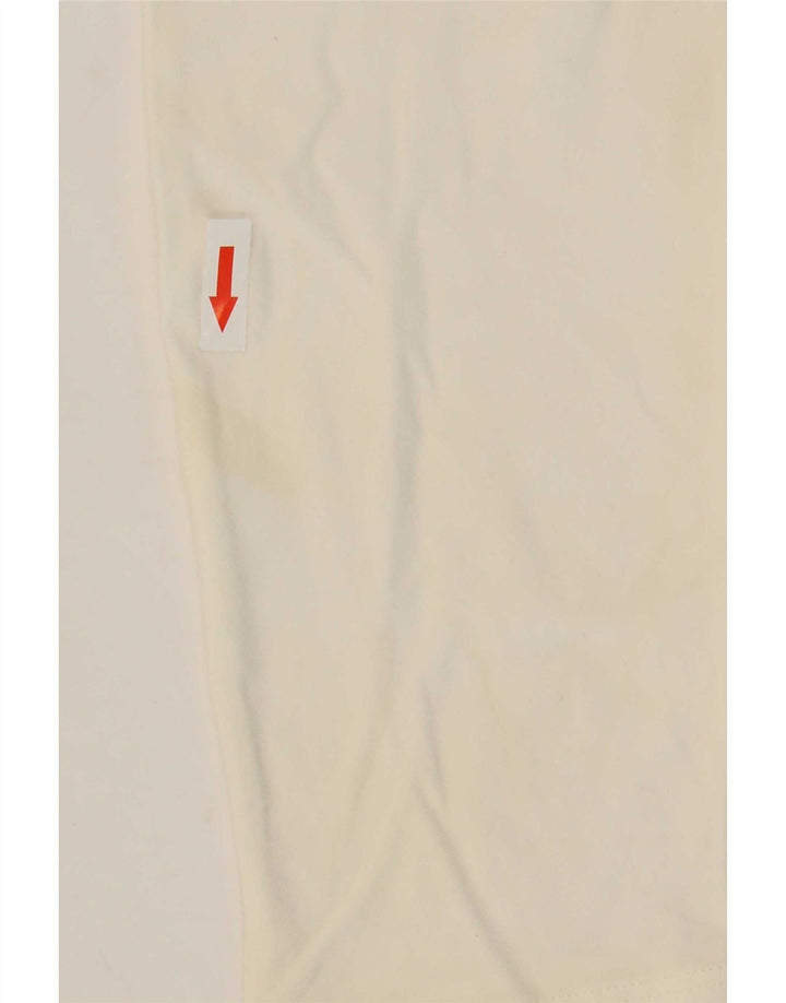 Tricou pentru femei Max Mara Top UK 10 Small White Viscose