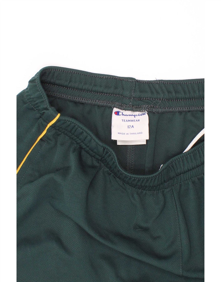 Pantaloni scurți sport Champion pentru băieți 11-12 ani Poliester verde