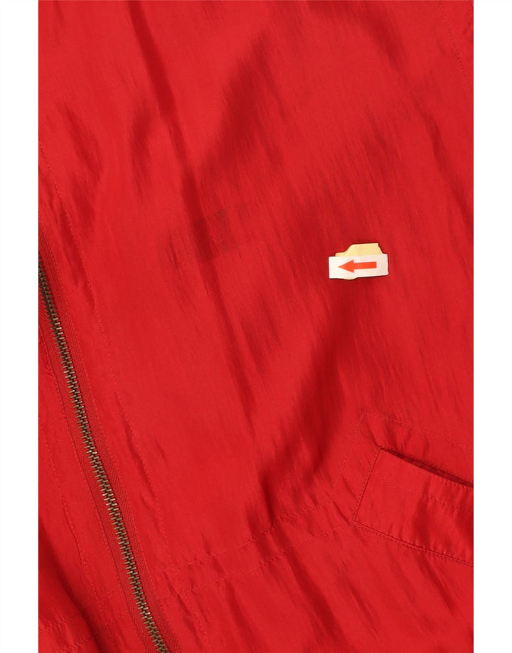 C.C.CONCORD Bomber Jacket pentru bărbați UK 40 Large Red