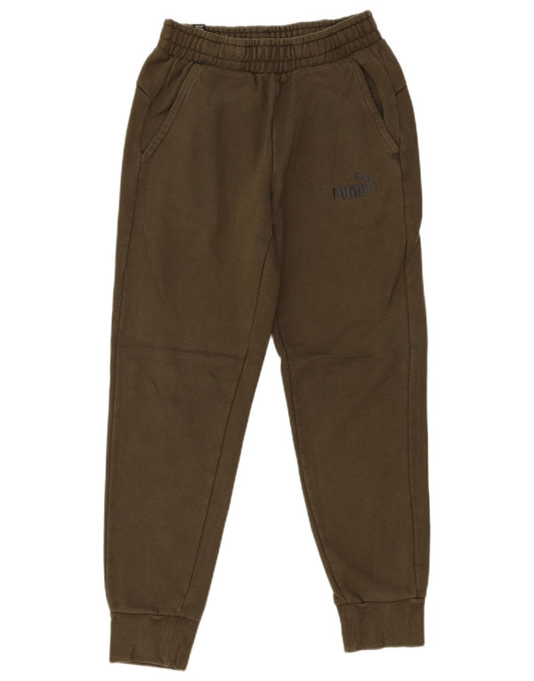 Pantaloni de trening Puma pentru bărbați Joggeri XS Kaki Bumbac