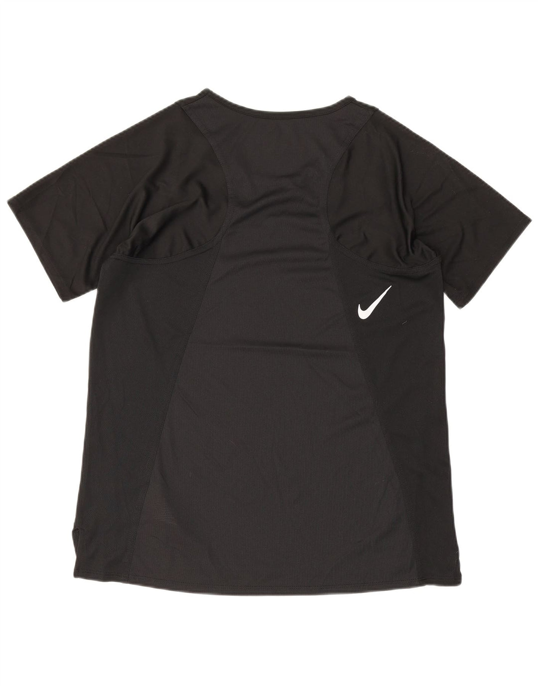 Tricou Nike Dri Fit pentru femei Top UK 10 Small Negru Poliester