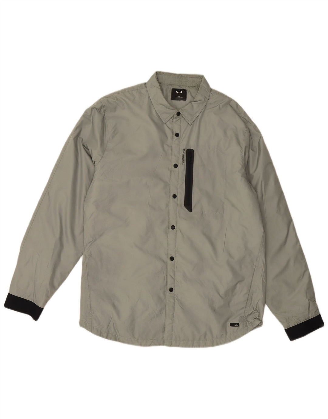 Jachetă bomber pentru bărbați Oakley Slim Fit UK 40, mare, gri, poliester