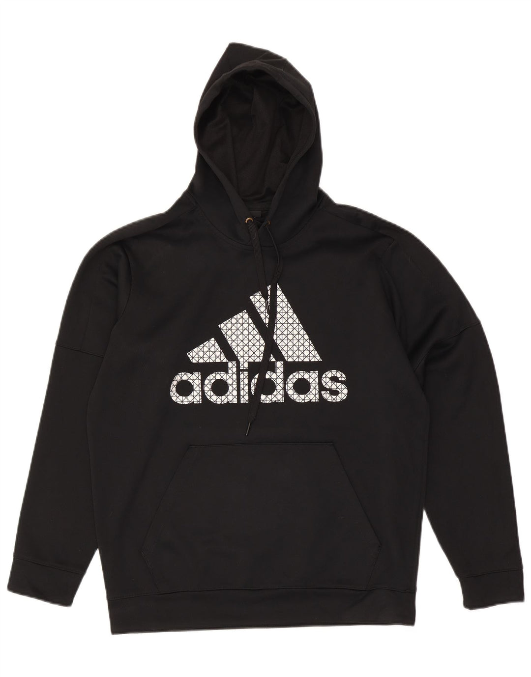 Adidas Climawarm Graphic Hoodie Pulover mare, negru, poliester
