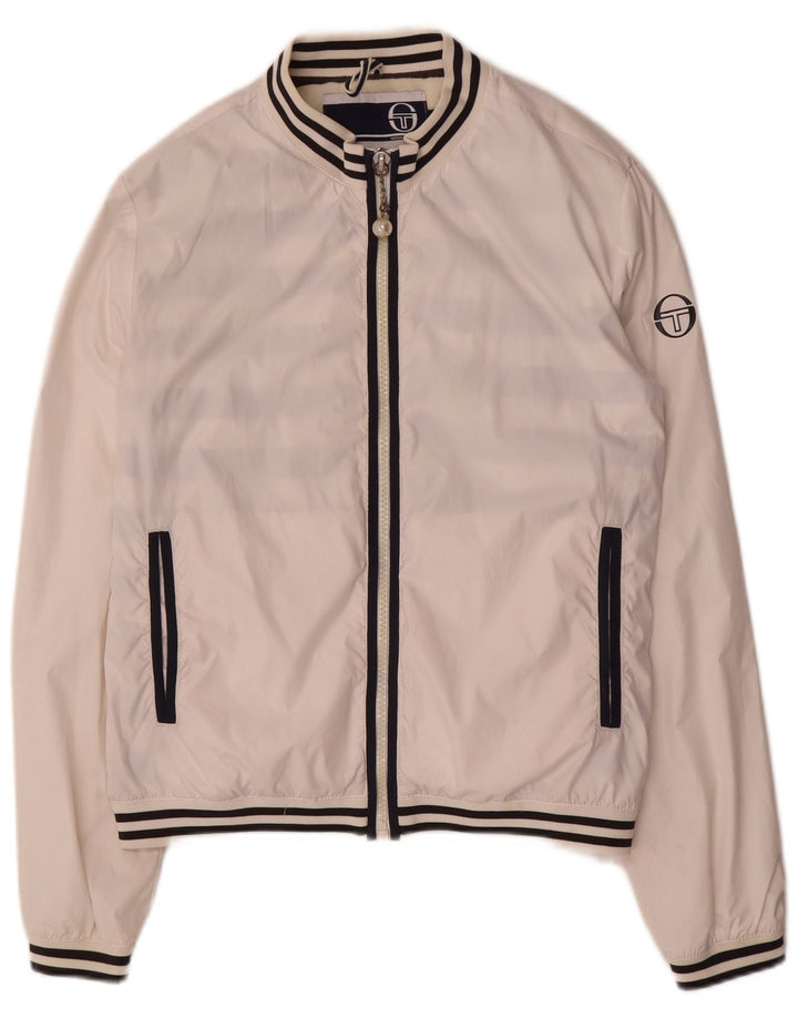 Jachetă de trening pentru femei Sergio Tacchini US 12, mare, cu dungi albe