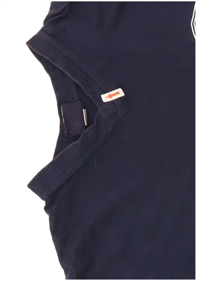 Umbro Tricou Bărbați Top Mediu Bleumarin Bumbac