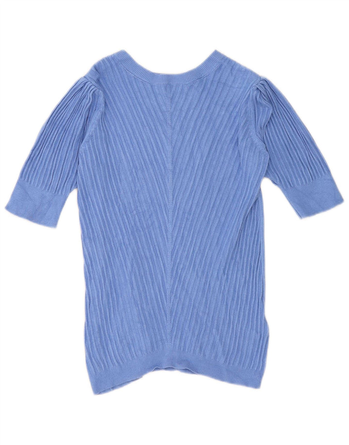 Pulover pentru femei Marks & Spencer cu gât cu barca UK 8 Small Blue