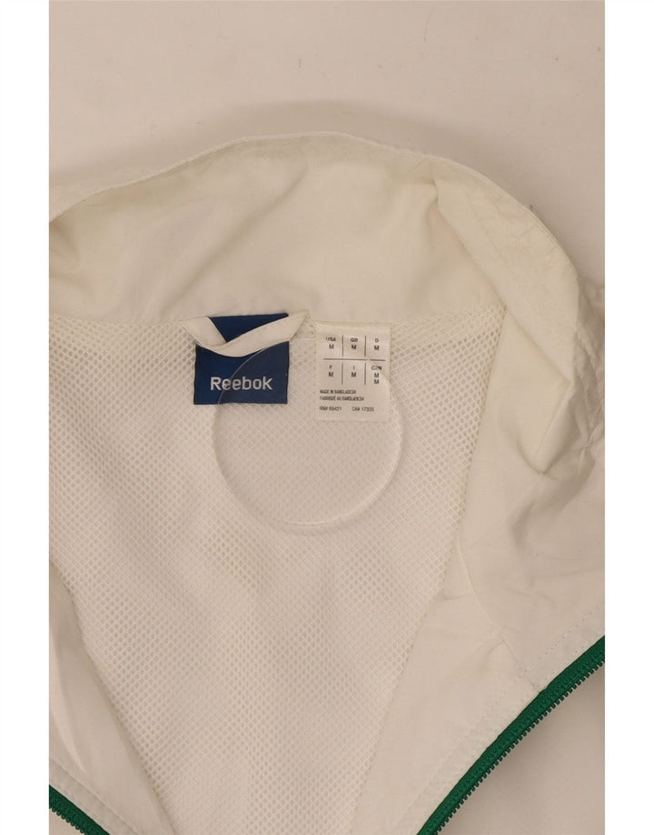 Jachetă de trening pentru femei Reebok UK 14 Poliester alb mediu