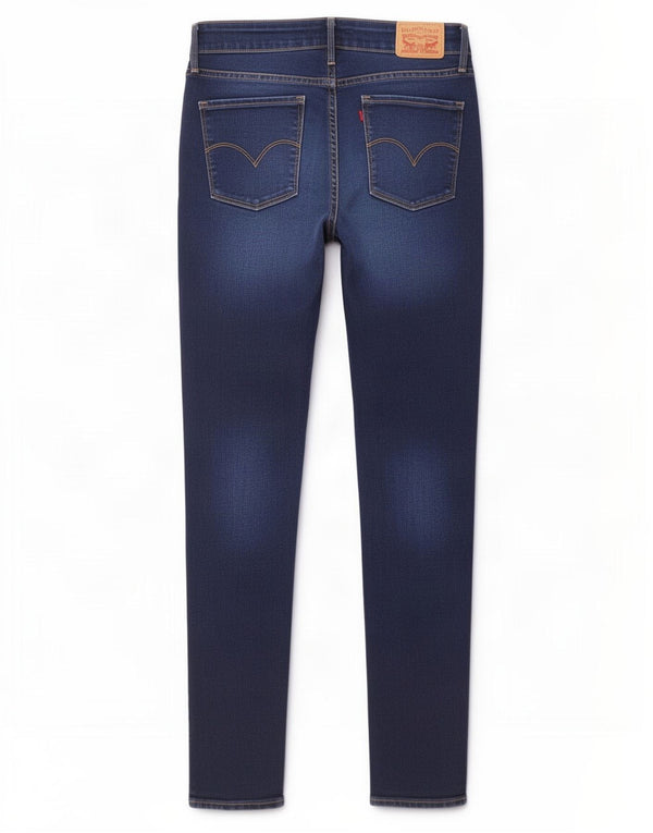 Blugi skinny 811 Curvy pentru femei Levi's W29 L30 Bumbac bleumarin