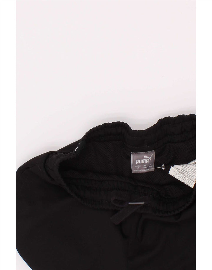 Pantaloni scurți sport Puma pentru băieți 7-8 ani poliester negru