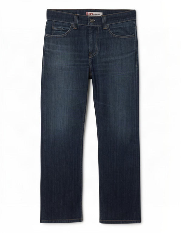 Blugi drepti pentru bărbați Levi's 506 Standard Fit W30 L30 bleumarin