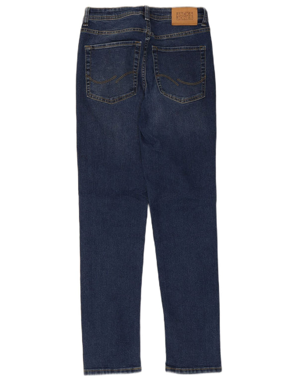 Jack & Jones Blugi GLENN Slim pentru baieti 13-14 ani W28 L29 albastru bumbac