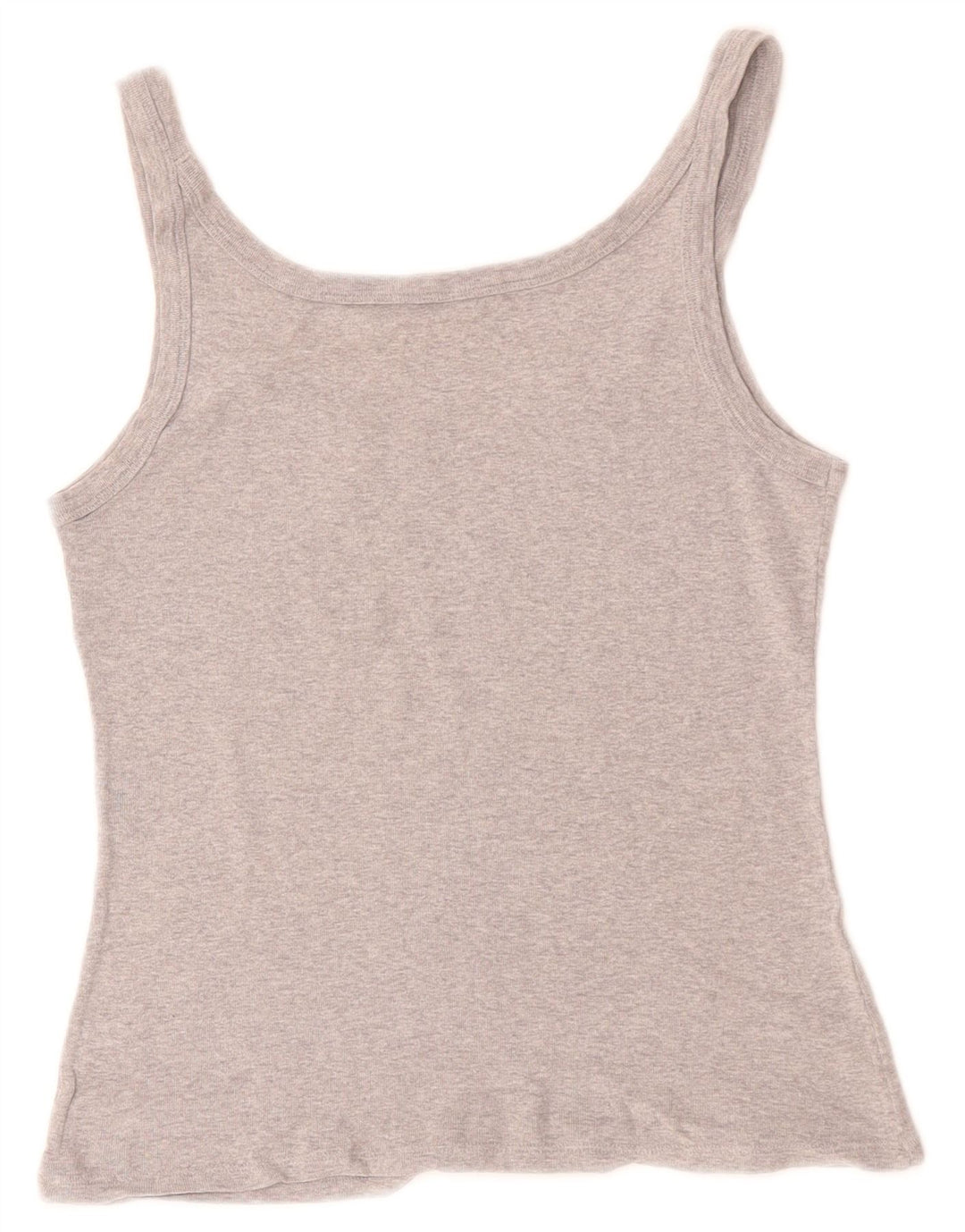 BENETTON pentru femei Crop Graphic Vest Top UK 8 Small Gri