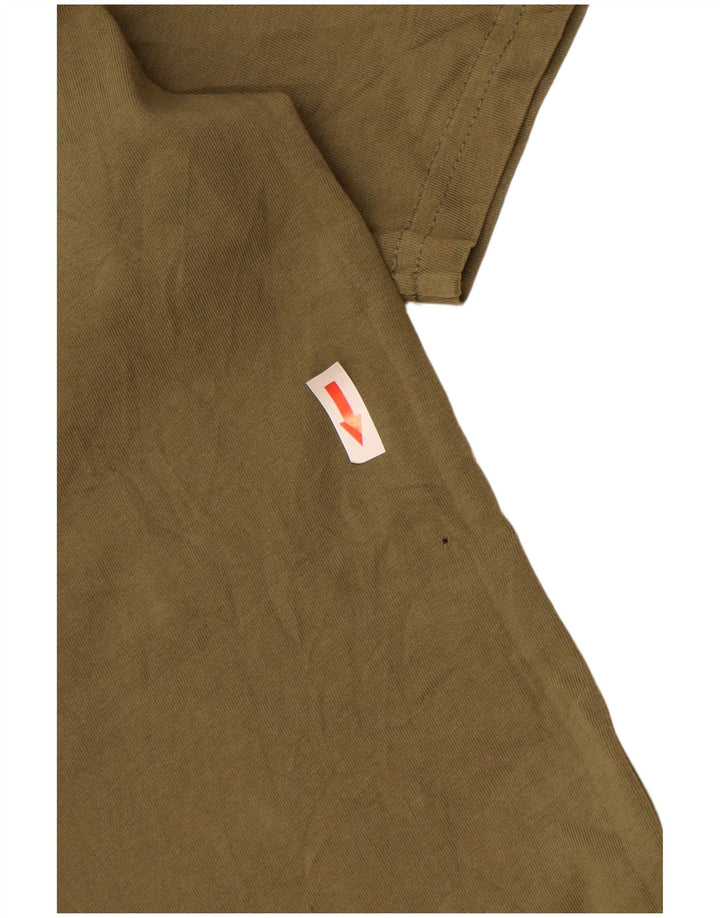Tricou grafic pentru bărbați Carhartt Top Mediu Kaki Bumbac