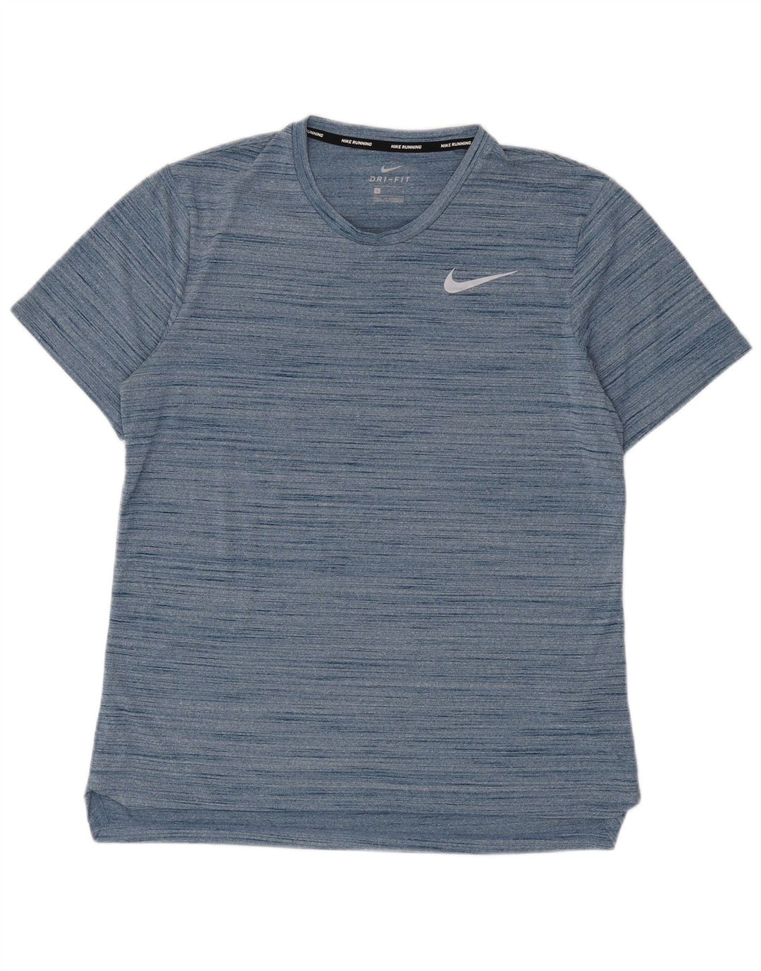 Tricou Nike pentru bărbați Dri Fit Top mare, albastru, poliester cu pături