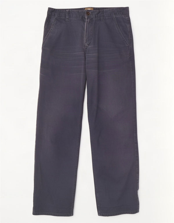Pantaloni chino drepți pentru bărbați Timberland L34 L31 bumbac bleumarin