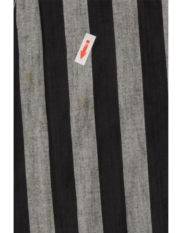 Salopetă vintage fără mâneci pentru femei UK 14 Medium Black Dunge