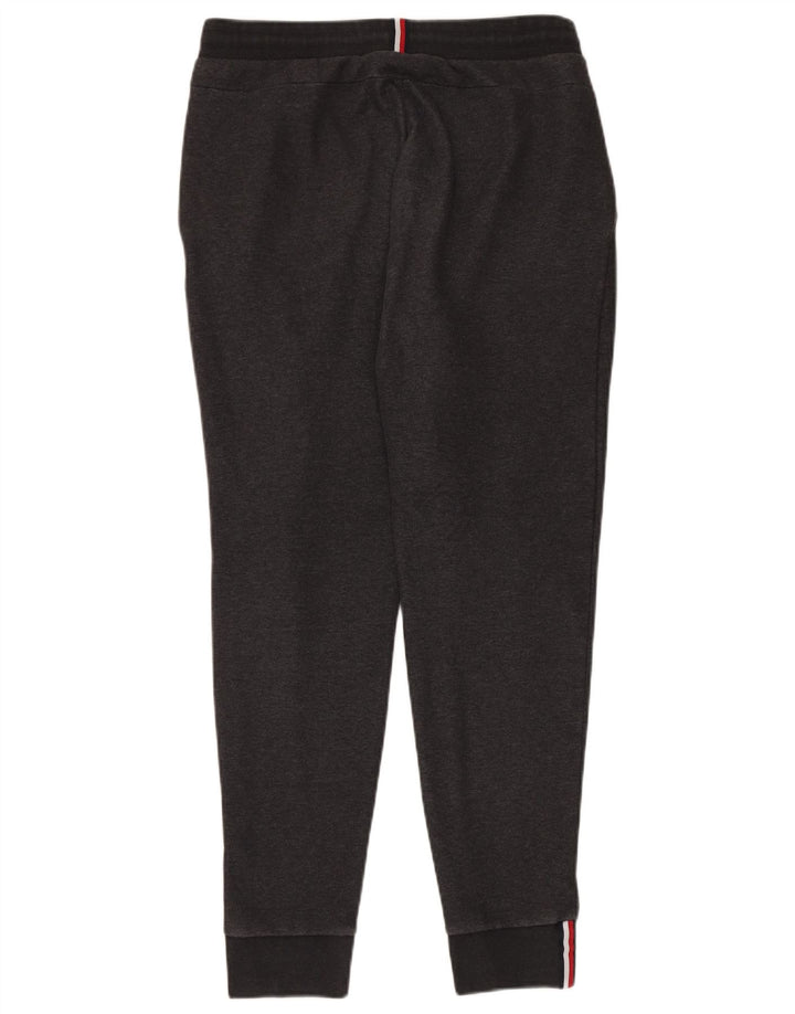 Pantaloni de trening Tommy Hilfiger pentru bărbați Joggeri din bumbac gri mediu