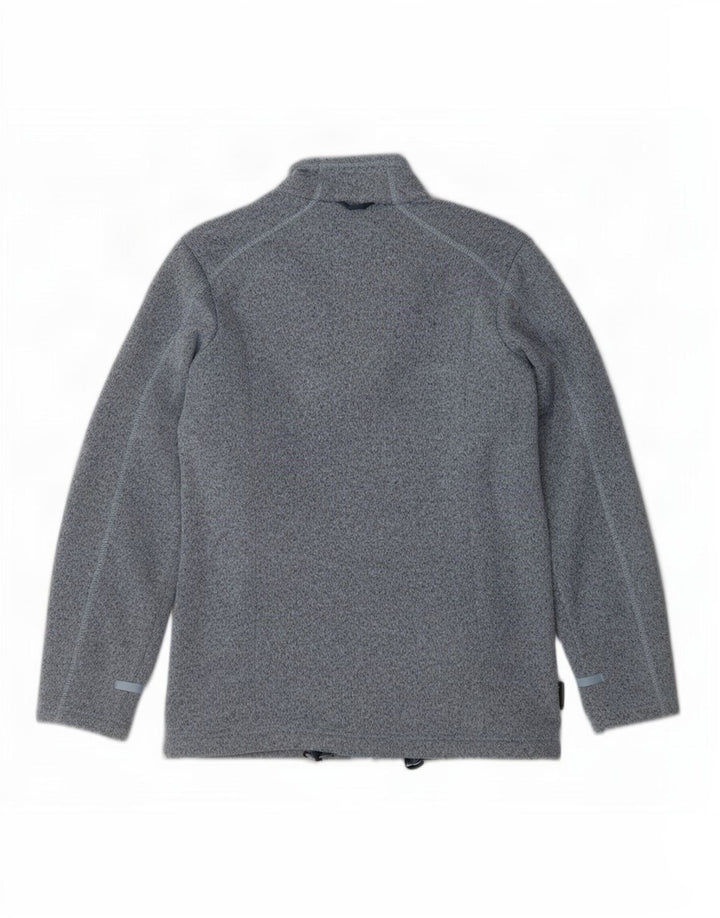 Jack Wolfskin Trening Top Jacket pentru femei UK 12 Medium Grey Flecked