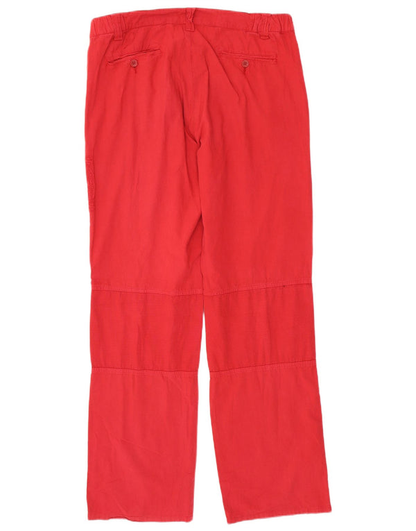 Pantaloni chino drepți pentru bărbați North Sails IT 52 XL W36 L33 bumbac roșu