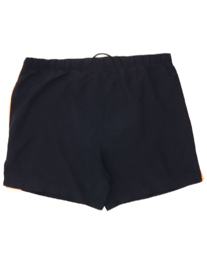 Pantaloni scurți sport grafic Nike pentru bărbați, mari, bleumarin, poliester color bloc