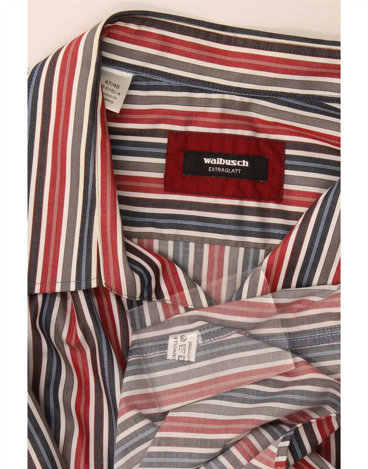 Cămașă pentru bărbați Walbusch Mărimea 47/48 2XL Bumbac cu dungi multicolore