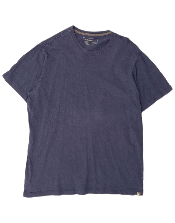 Tricou înalt pentru bărbați Eddie Bauer Top XL bumbac bleumarin