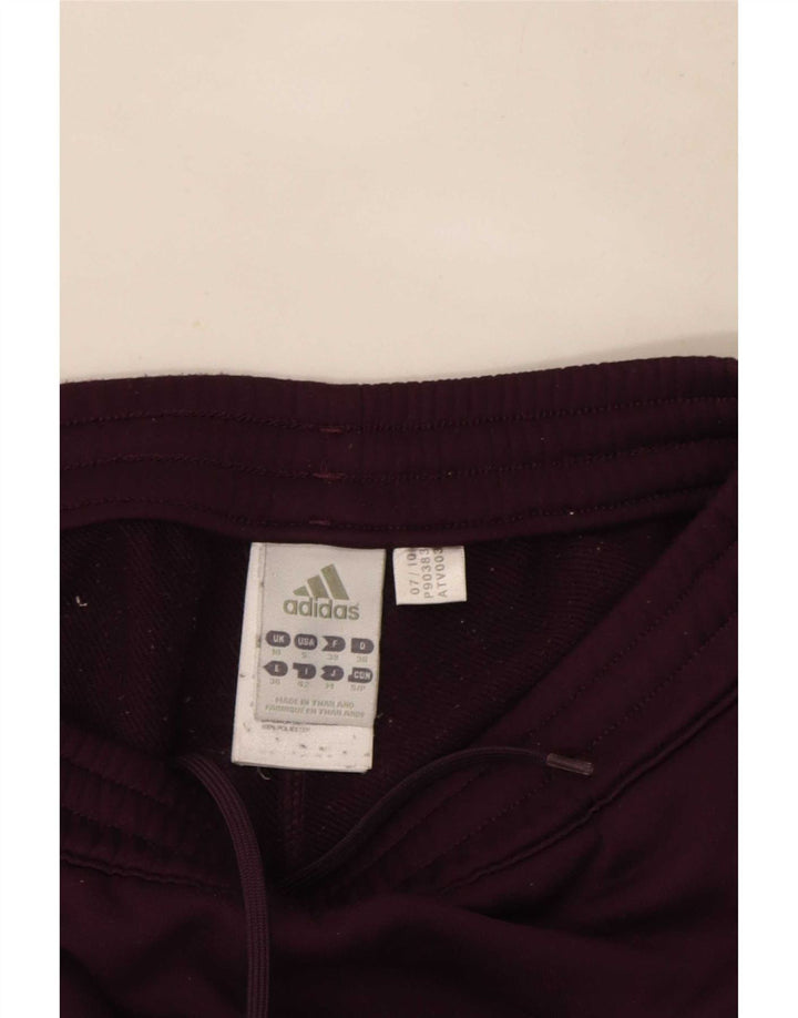 Pantaloni de trening Adidas pentru femei UK 10 Poliester violet mic