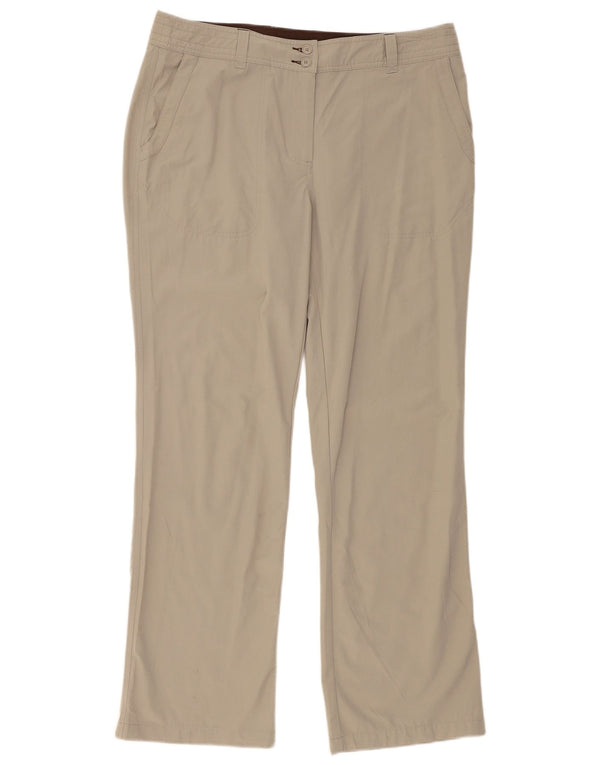 Pantaloni casual drepti Rohan pentru femei UK 16 Large W38 L32 Bej Poliamidă