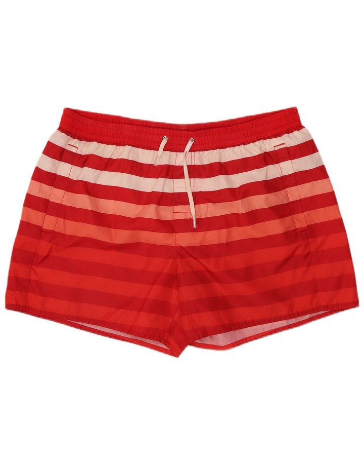 COAST Pantaloni scurți de înot pentru femei UK 18 XL Poliester cu dungi roșii