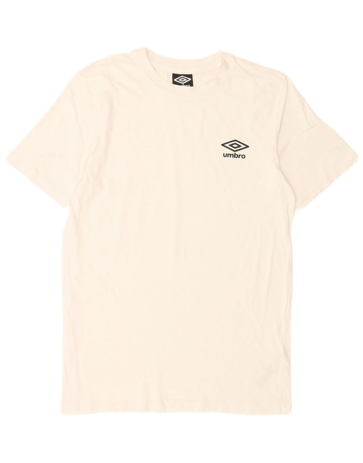 Umbro Tricou Bărbați Top Mic Bumbac Alb