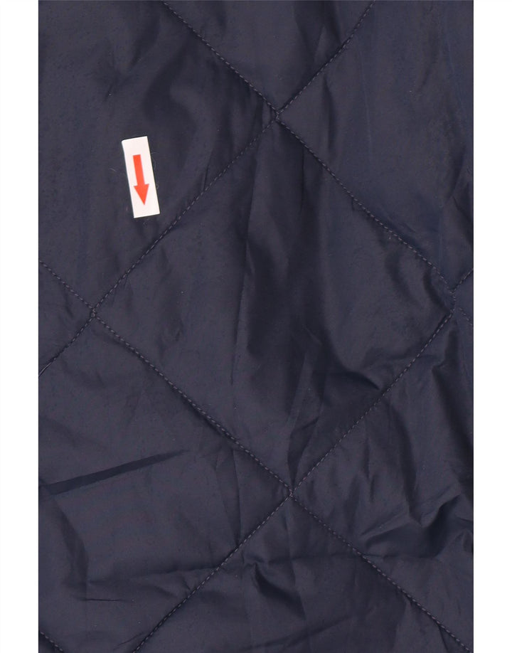 Jachetă matlasată pentru bărbați Marks & Spencer UK 38 Poliester mediu albastru bleumarin