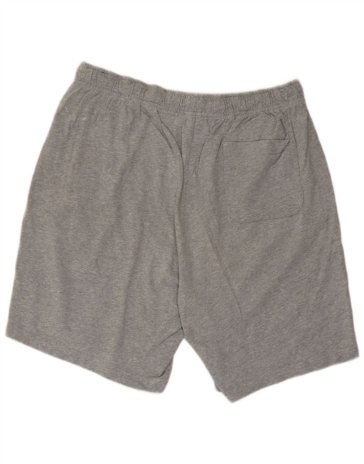 Pantaloni scurți sport Nike pentru bărbați XL bumbac gri