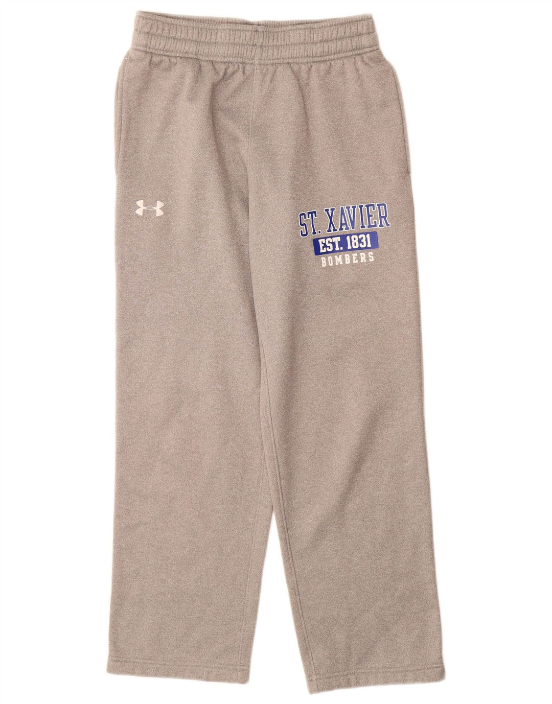 Pantaloni de trening grafic pentru bărbați UNDER ARMOUR, poliester mic, gri