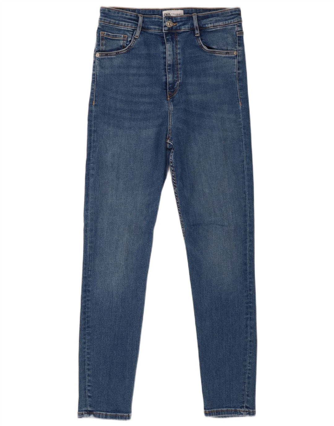 Blugi skinny dama Zara EU 40 Medium W30 L27 Albastru