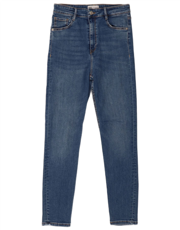 Blugi skinny dama Zara EU 40 Medium W30 L27 Albastru