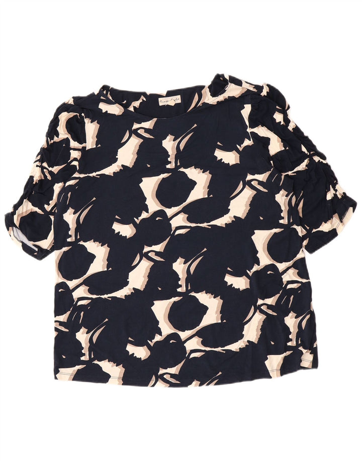 Bluză pentru femei Phase Eight UK 18 XL Viscoză florală bleumarin