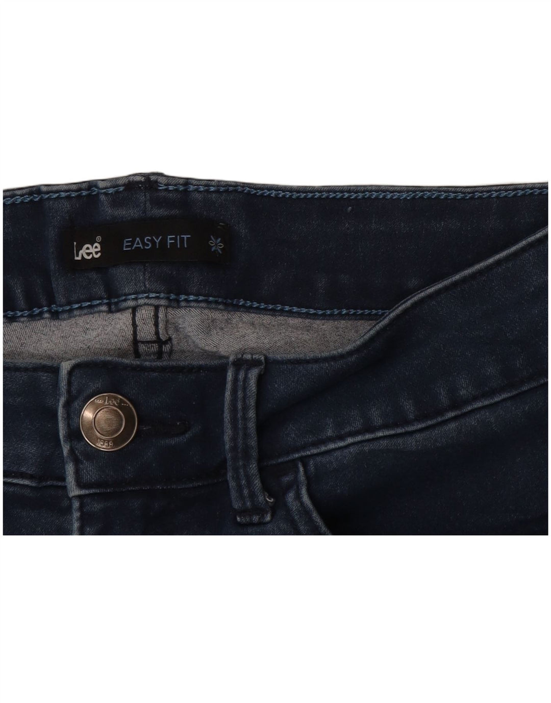 Pantaloni scurți din denim Lee pentru femei Easy Fit W30 Medium Bleumarin