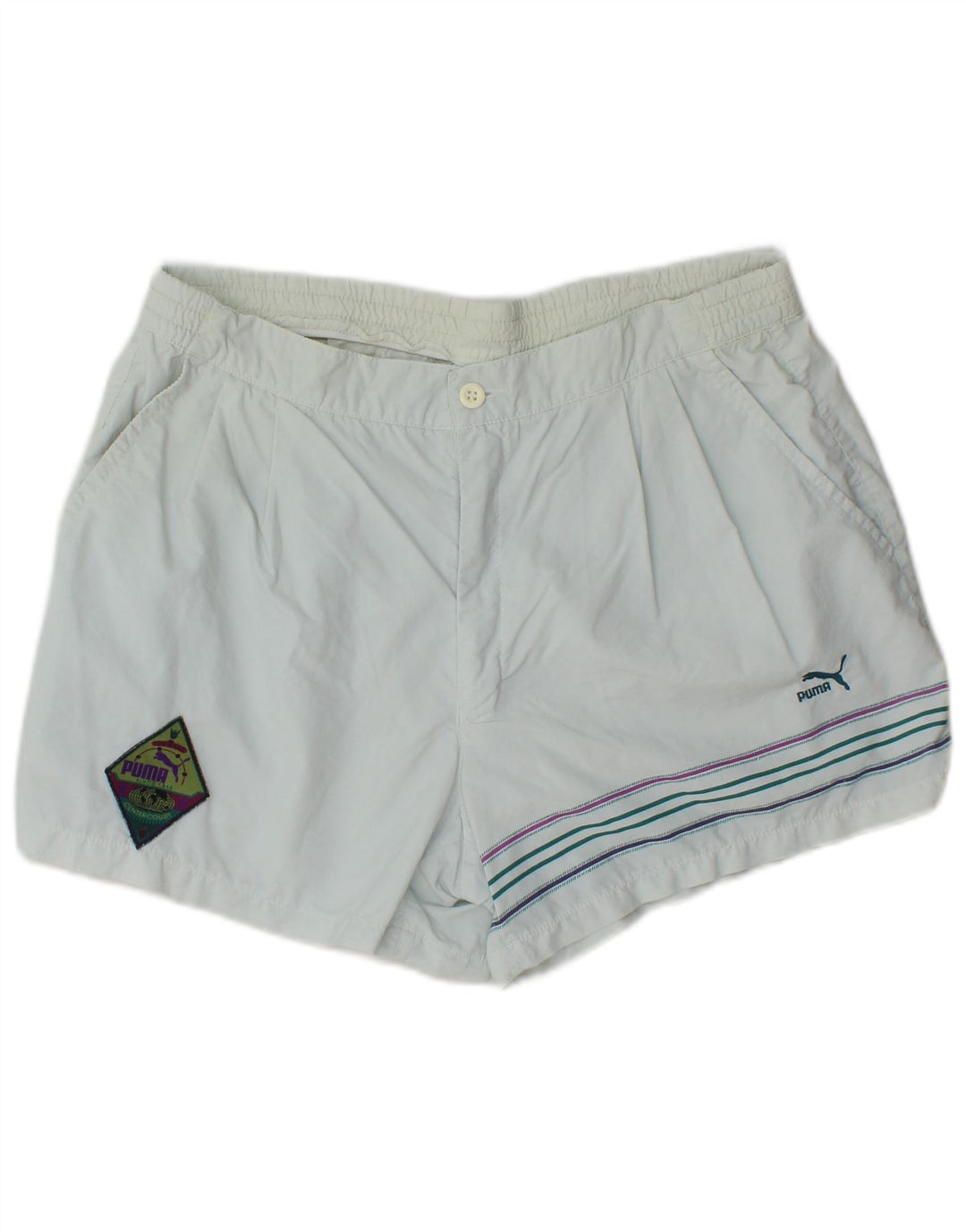 Pantaloni scurți Puma Pegged Chino W36 Large Blue Striped Poliamidă