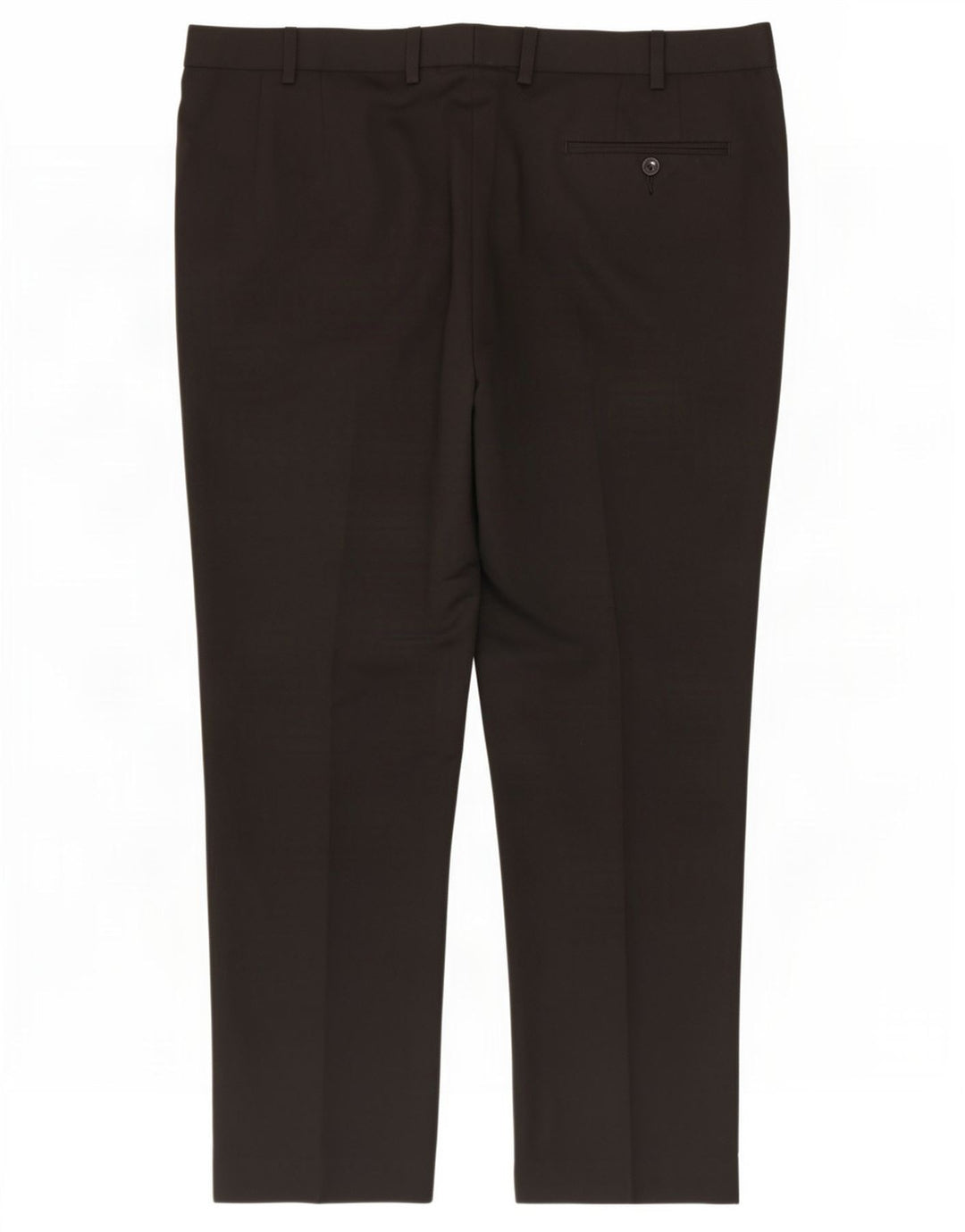 Pantaloni de costum pentru bărbați Marks & Spencer, cu ajustare normală, L40 L29, poliester negru