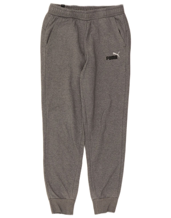 Pantaloni de trening Puma pentru femei Joggeri UK 12 Bumbac gri mediu